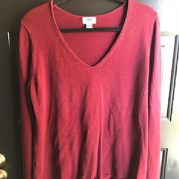 XL Old Navy Light Red Sweater - Picture 1 of 5